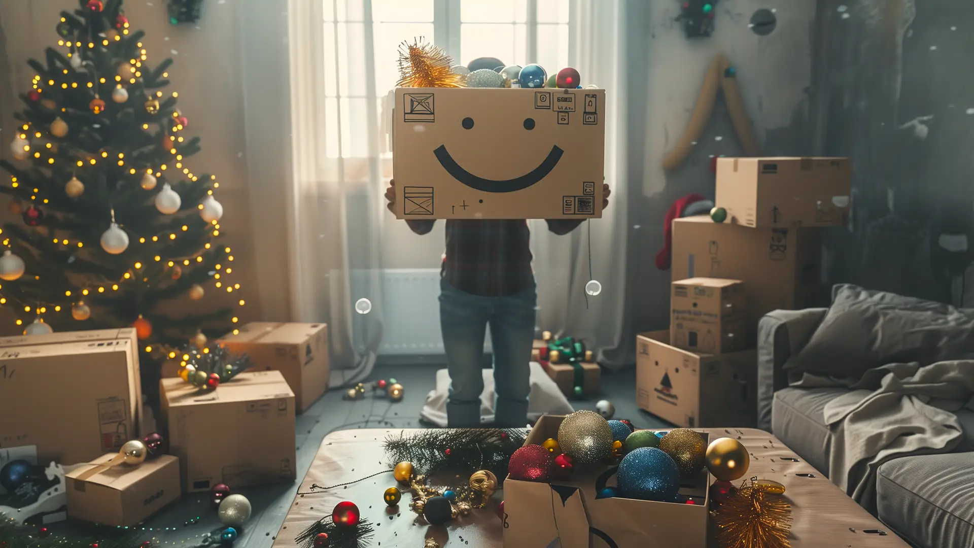 How to store your Christmas decorations in the BAB area