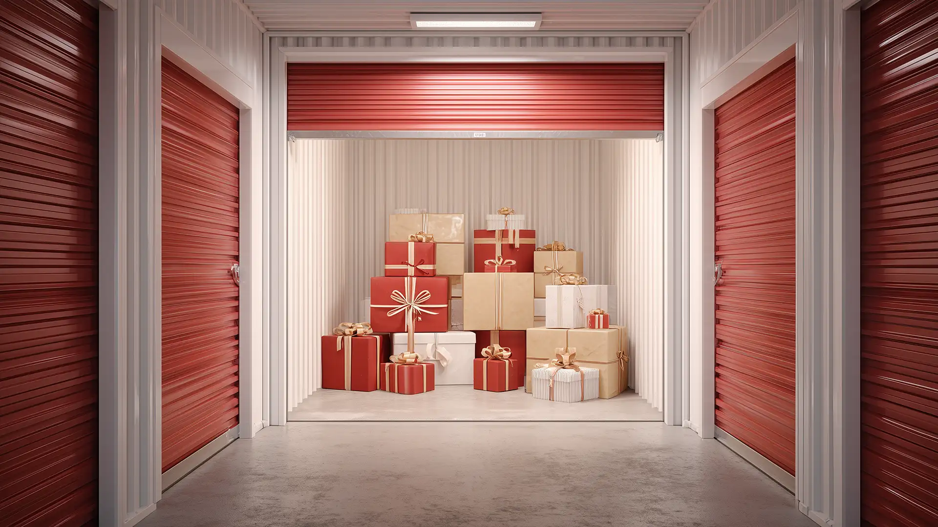 Storing Christmas gifts without getting caught