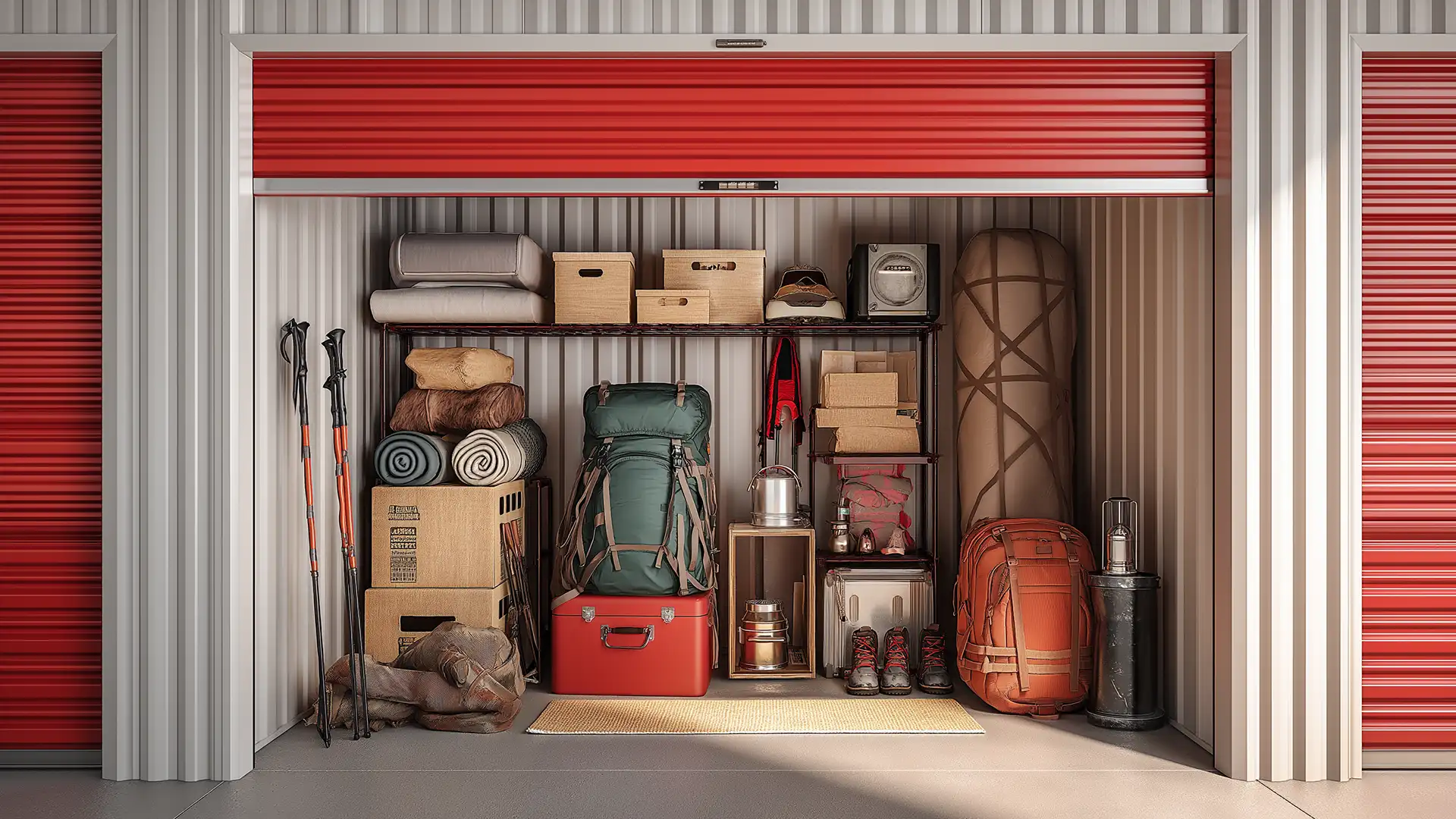 Hiking gear: where to store it off-season?