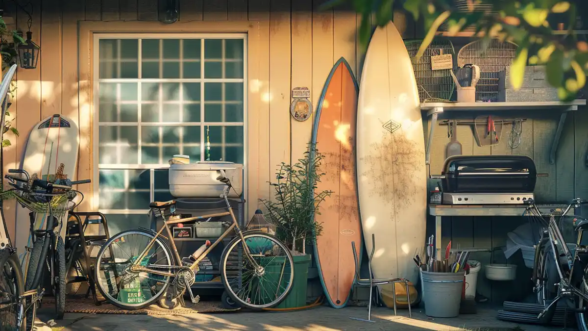 A clutter-free summer: free up space in your home