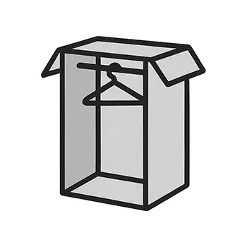 Carton penderie