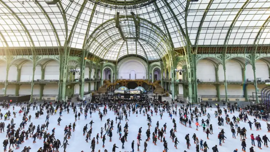 Pista de patinagem do Grand Palais 2026-2027: o Grand Palais des Glaces está de volta