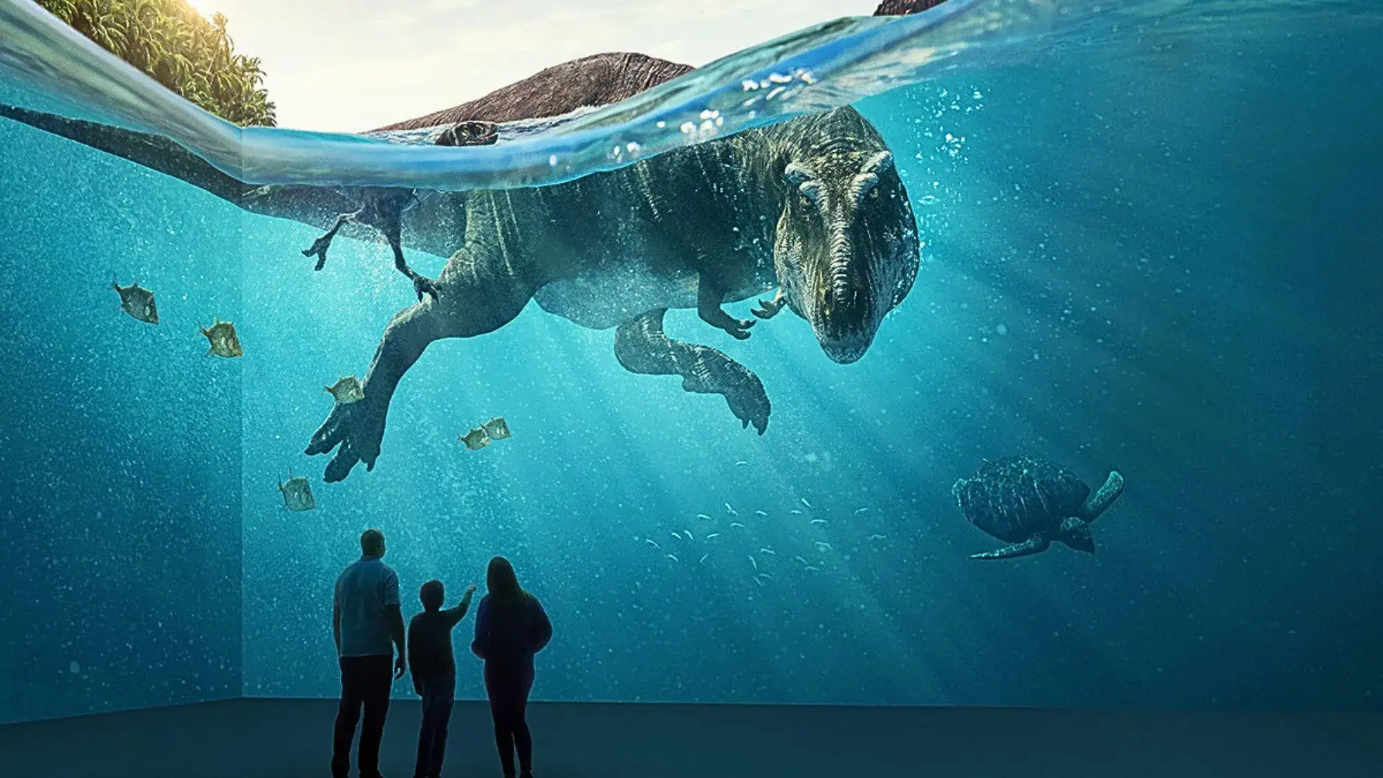 恐龙，光之工作室沉浸式体验——一段壮观的史前之旅