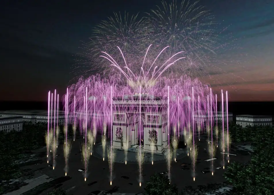 巴黎新年烟火：运作原理