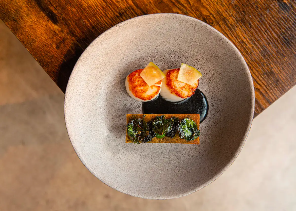 Perception, restaurante franco-coreano do chef Sukwon Yong (Paris, 9º arrondissement), a 4 minutos do hotel