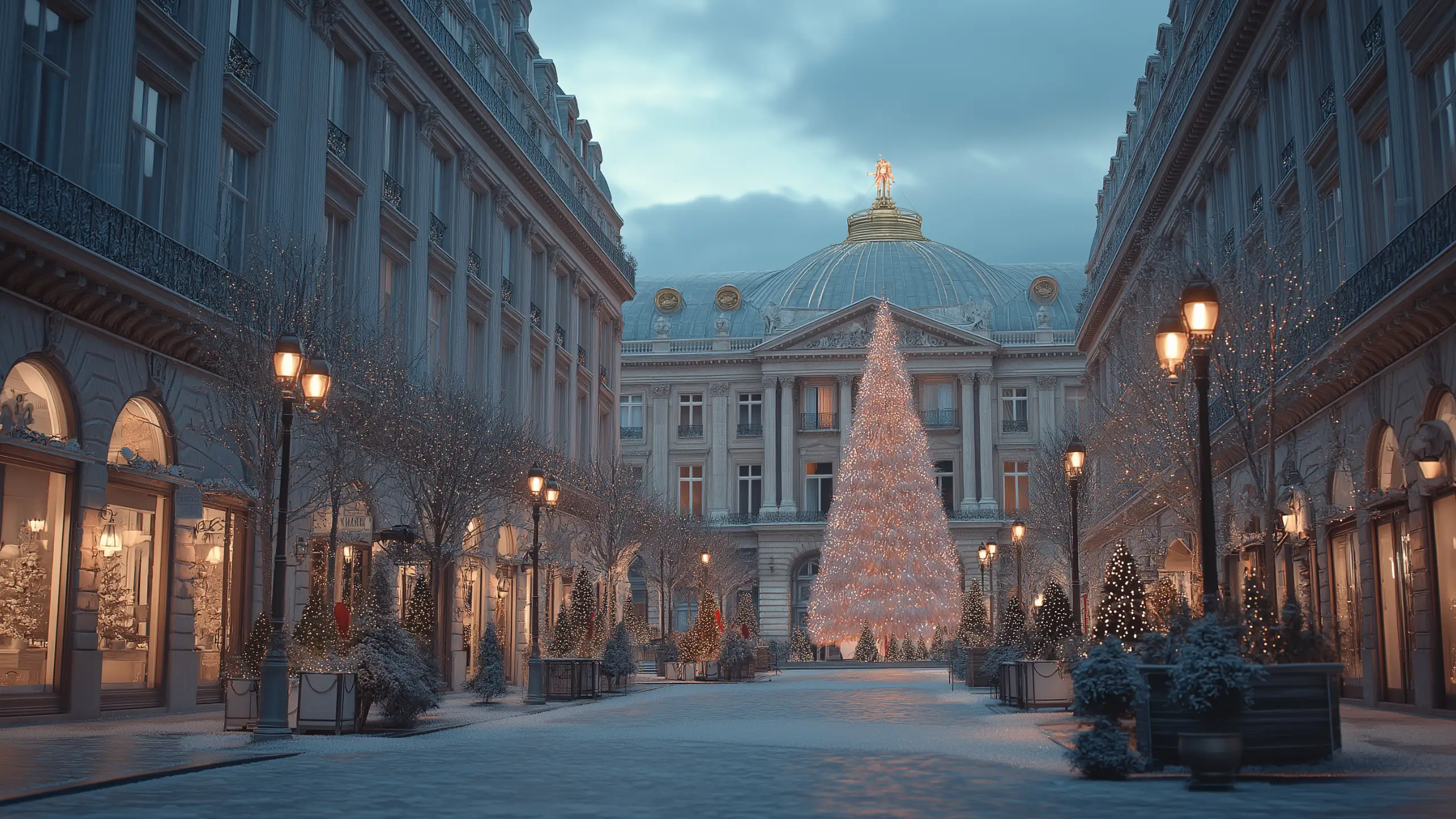 从巴黎R酒店出发，在巴黎度过一个完美的圣诞节。