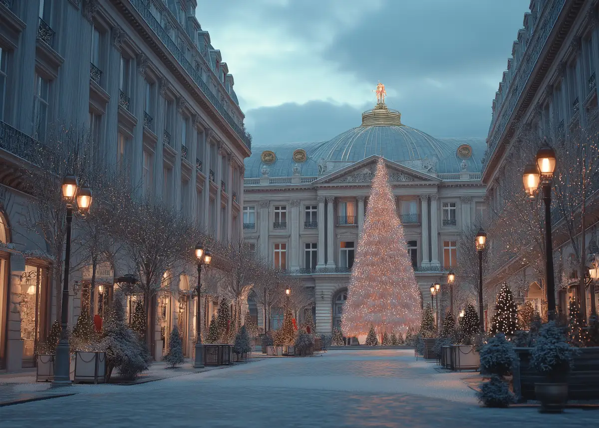 从巴黎R酒店出发，在巴黎度过一个完美的圣诞节。
