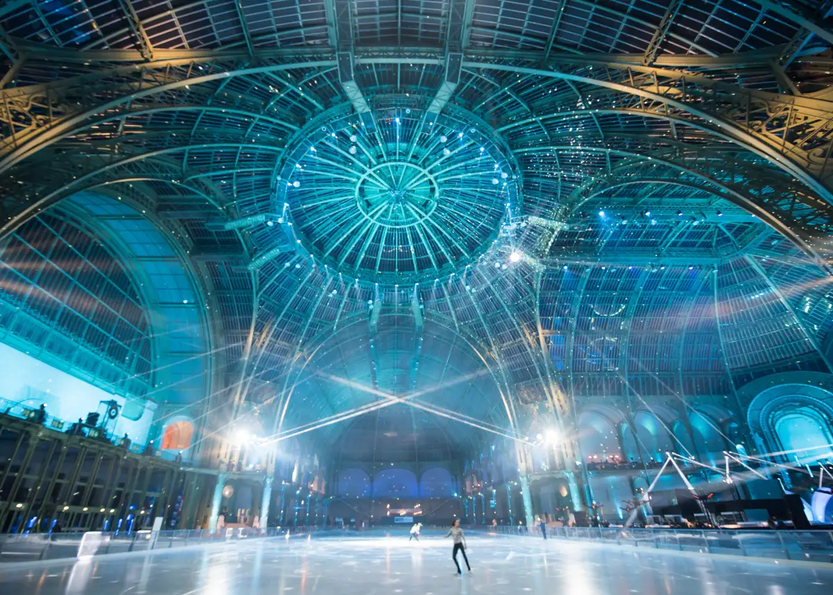 El Grand Palais des Glaces 2025-2026: Patinaje sobre hielo bajo el techo de cristal del Grand Palais