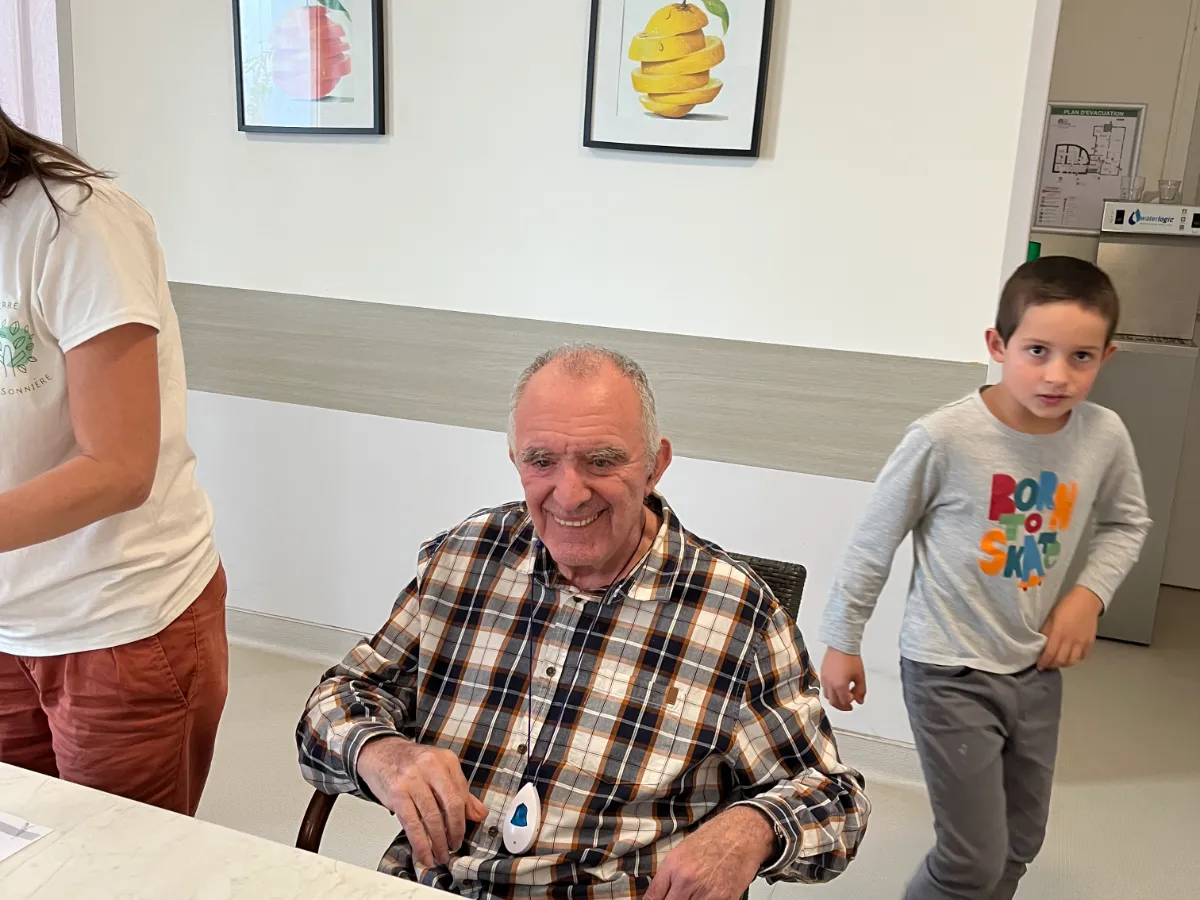 Rencontre intergénérationnelle avec l'école Montessori d'Anglet – Fruits, légumes et partage