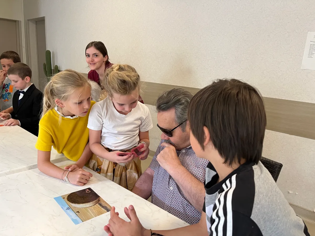 Rencontre intergénérationnelle avec l'école Montessori d'Anglet – Fruits, légumes et partage